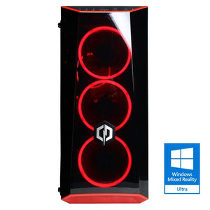 CYBERPOWERPC Gamer Xtreme 780AZ Desktop Gaming PC (Intel i5-7400 3.0GHz, AMD RX 580 4GB, 8GB DDR4 RAM, 1TB 7200RPM HDD, WiFi, Win 10 Home), Black - VR Ready