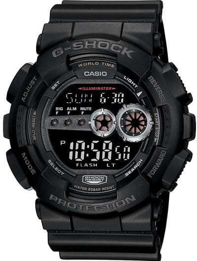 Casio G-Shock X-Large Digital Reverse LCD GD100