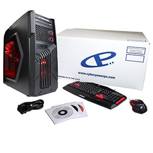 CyberpowerPC Gamer Ultra 560AZ Gaming Desktop - AMD FX-6300 Six Core 3.5GHz, 8GB DDR3 RAM, 1TB HDD, 24X DVD, AMD R7 250 2GB, Windows 10 Home