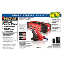 VIKING Lithium Ion Jump Starter and Power Pack