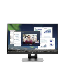 HP 23.8-inch 130AZ FHD IPS Monitor with Tilt/Height Adjustment and Built-in Speakers (VH240a, Black)