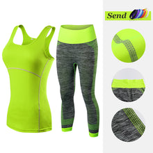 Women Athletic Gym Yoga Clothes Running Fitness Clothing