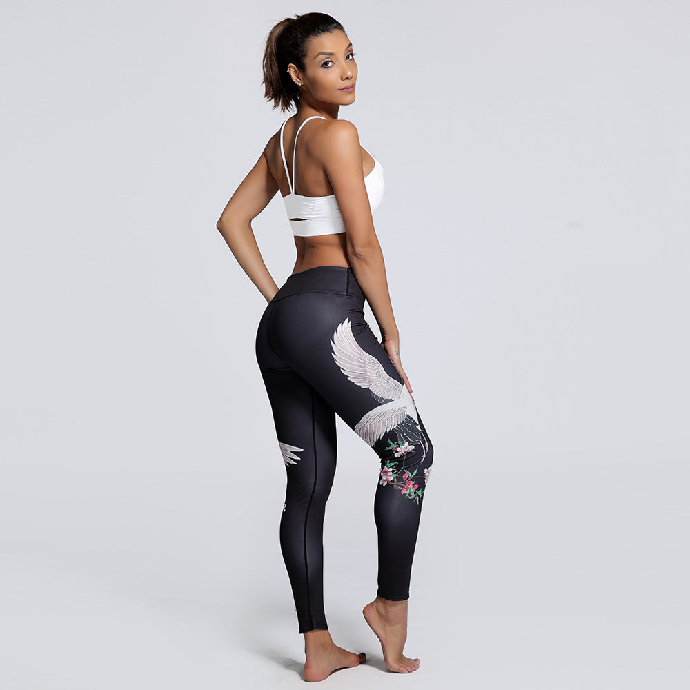 Women Sports Exercise  Running Tights Fitness Gym Yoga Slim