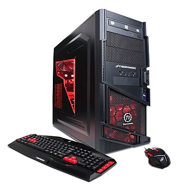 CyberpowerPC Gamer Ultra 520SP Desktop (AMD Vishera FX-4300, 1TB HDD, 8GB DDR3, Windows 10, NVIDIA GT730)