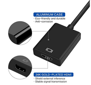 USB 3.0 to HDMI Adapter, USB to HDMI Converter with 1080P for Windows 7/8/10 Computer ONLY