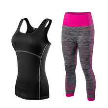 Women Athletic Gym Yoga Clothes Running Fitness Clothing