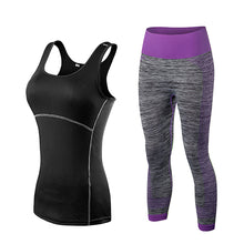 Women Athletic Gym Yoga Clothes Running Fitness Clothing