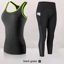 Women Athletic Gym Yoga Clothes Running Fitness Clothing