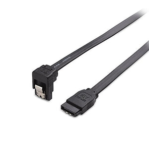 Cable Matters (3 Pack) 8AZ 90 Degree Right-Angle 6.0 Gbps SATA III Cable - 18 Inches