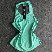 Women Yoga Top Gym Sports Vest Sleeveless Shirts Tank Tops Sport Top Fitness Women Running Clothes Singlets