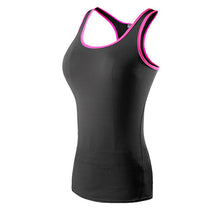 2018 YD Hot Yoga Shirt Sport Running Vest Women Compression Base Layer Dry Fit Tank Top With Fluorescence stripe GYM Clothing